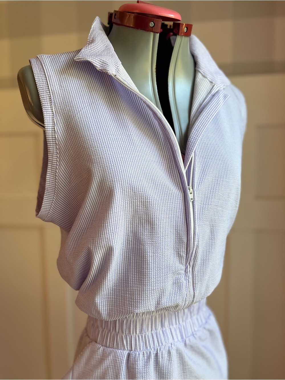 Fore the Girls Golf Dress Lavender Large - Picture 2 of 7